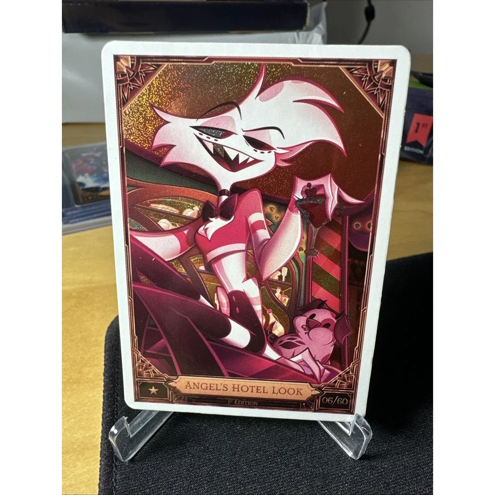 Hazbin Hotel Season 2 1st Edition Angel's Hotel Look 06/60 Premium Foil NM TCG